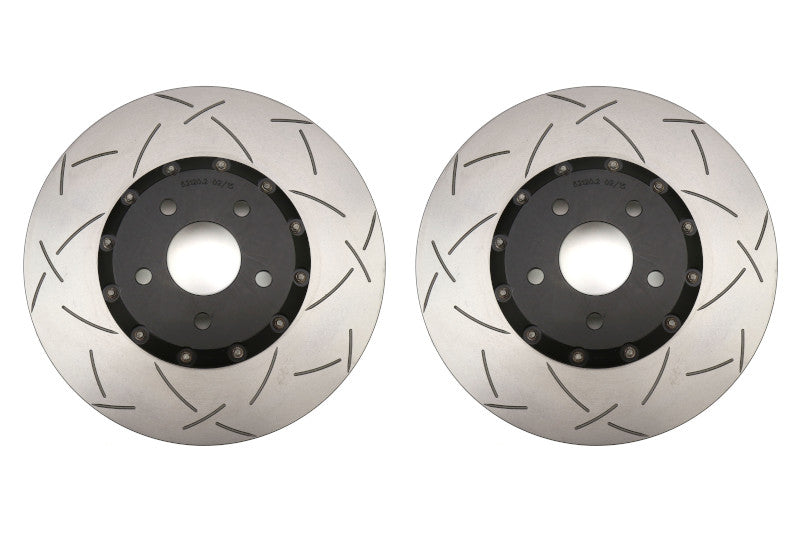 DBA 5000 Series Uni-Directional T-3 Slotted Front Rotors Pair - 2013 - 2016 Ford Focus ST