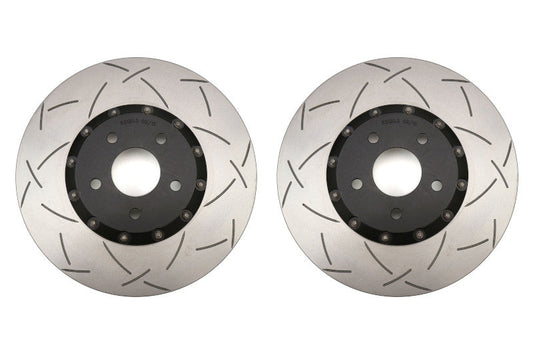 DBA 5000 Series Uni-Directional T-3 Slotted Front Rotors Pair - 2013 - 2016 Ford Focus ST
