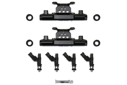 DeatschWerks Fuel Injectors 1000cc w/Top Feed Conversion Fuel Rails - 2004-2006 Subaru STI / 2005-2006 Legacy GT