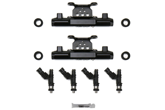 DeatschWerks Fuel Injectors 1000cc w/Top Feed Conversion Fuel Rails - 2004-2006 Subaru STI / 2005-2006 Legacy GT