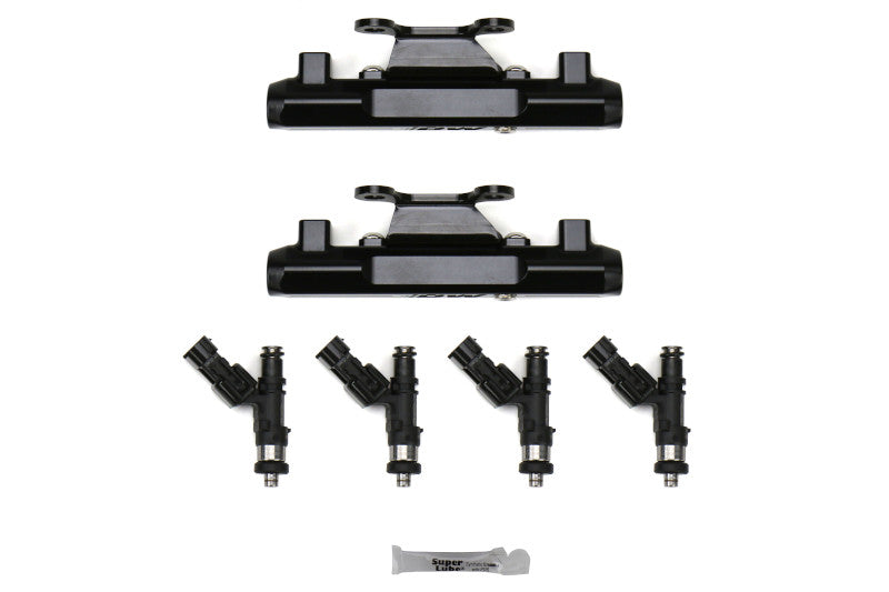 DeatschWerks Fuel Injectors 1200cc w/ Top Feed Fuel Rails - Subaru Models (inc. 2002-2014 WRX / 2007+ STI)
