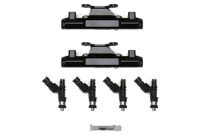 DeatschWerks Fuel Injectors 1200cc w/ Top Feed Fuel Rails - Subaru Models (inc. 2002-2014 WRX / 2007+ STI)