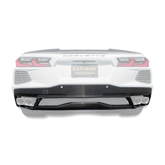 Chevrolet Corvette C8 DRY CARBON FIBER Rear Diffuser