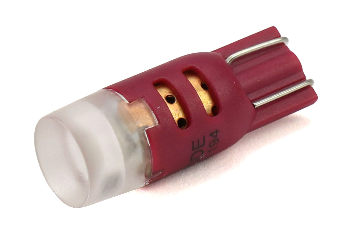 Diode Dynamics 194 HP5 Red Bulb Pair - Subaru Models (inc. 2015-2021 WRX / STI / 2013-2020 BRZ)
