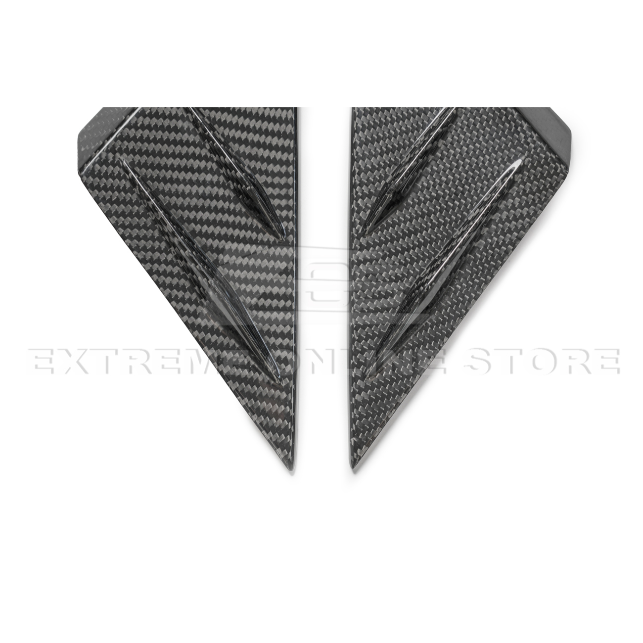 Chevrolet Corvette C8 DRY CARBON FIBER Anti Wind Buffeting Cover