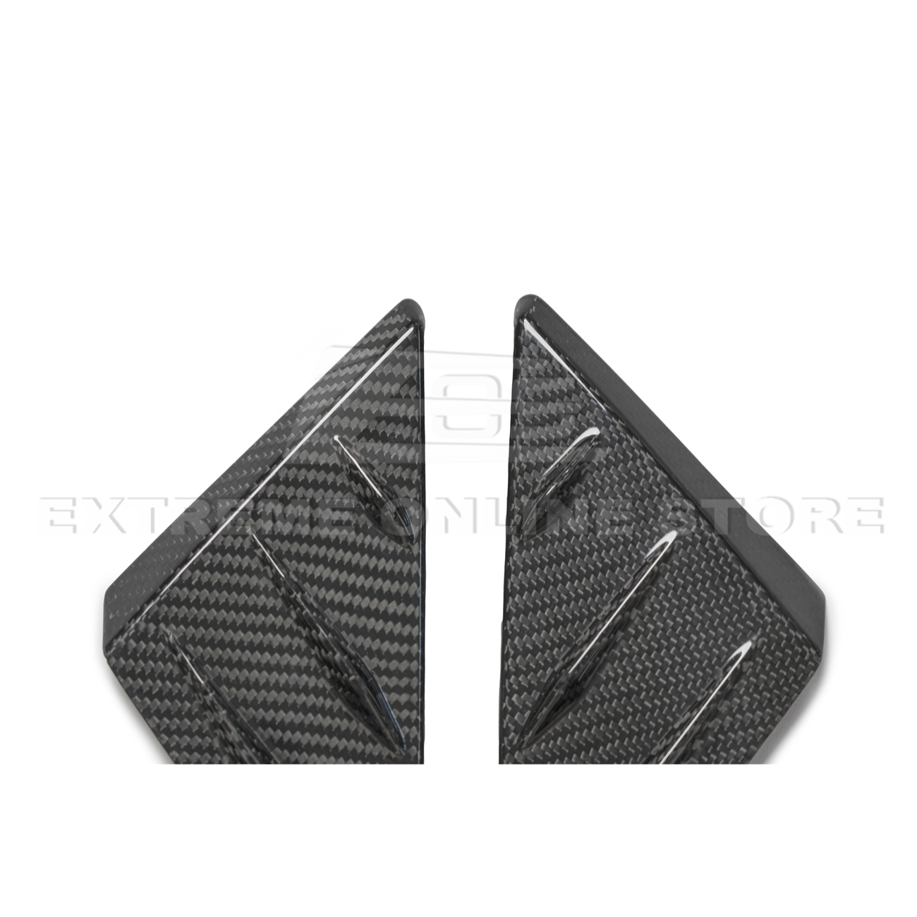 Chevrolet Corvette C8 DRY CARBON FIBER Anti Wind Buffeting Cover
