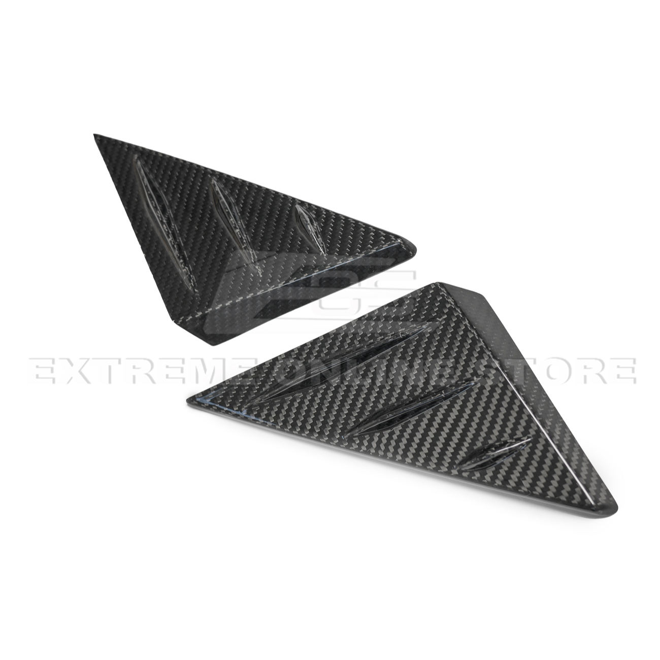 Chevrolet Corvette C8 DRY CARBON FIBER Anti Wind Buffeting Cover