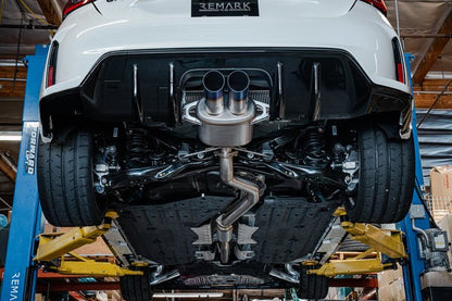 Remark Sports Touring Catback Exhaust System + Front Pipe - Ti-Spec (Full Titanium) - 2023-2024 Honda Civic Type-R FL5