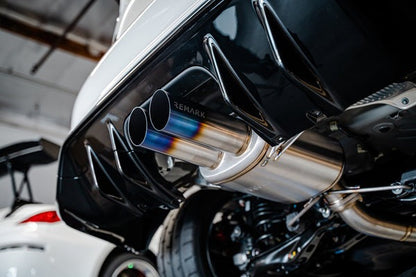 Remark Sports Touring Catback Exhaust System + Front Pipe - Ti-Spec (Full Titanium) - 2023-2024 Honda Civic Type-R FL5