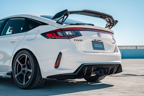 Remark Sports Touring Catback Exhaust System + Front Pipe - Ti-Spec (Full Titanium) - 2023-2024 Honda Civic Type-R FL5