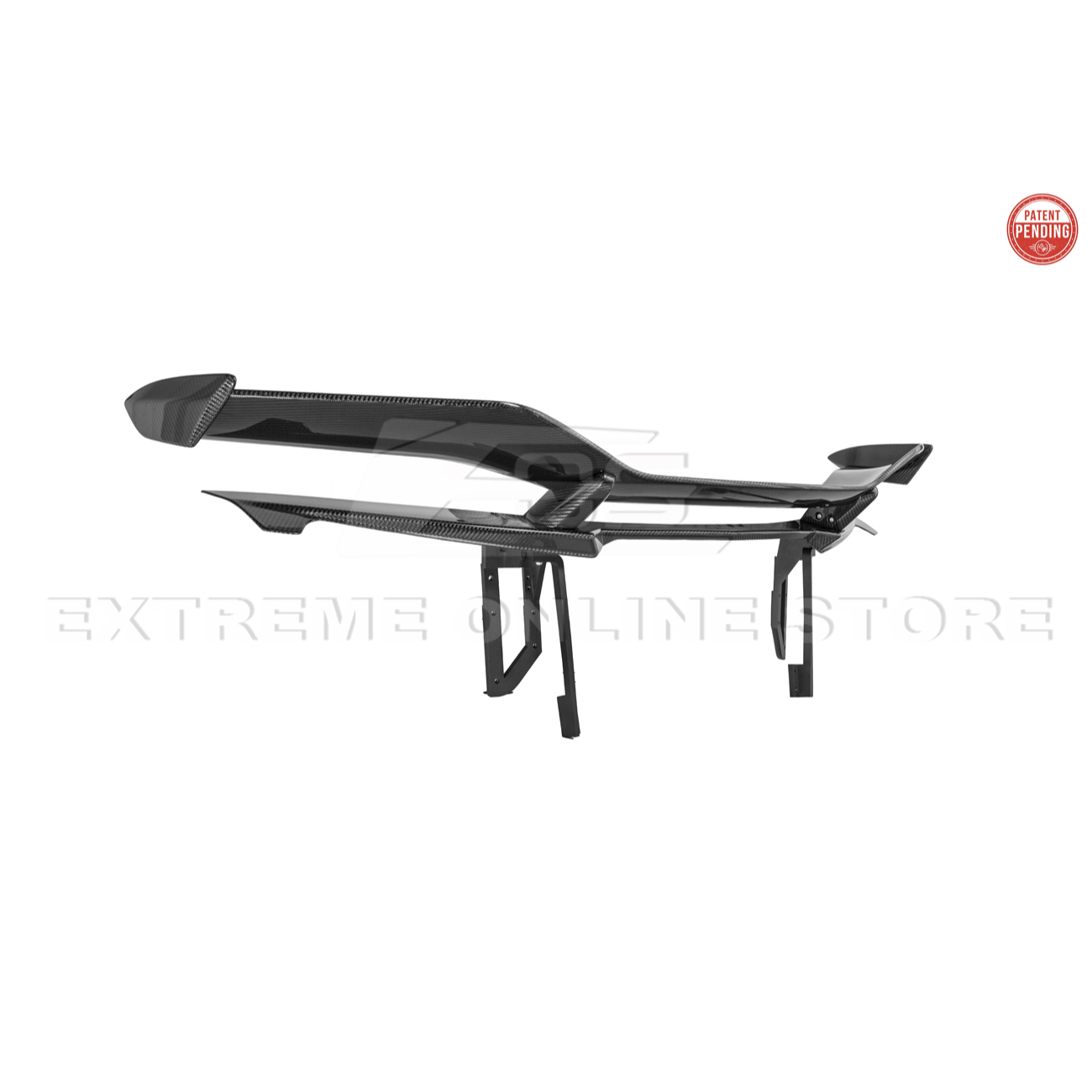 Z06 Conversion Corvette C8 All Model DRY CARBON FIBER Rear High Wing