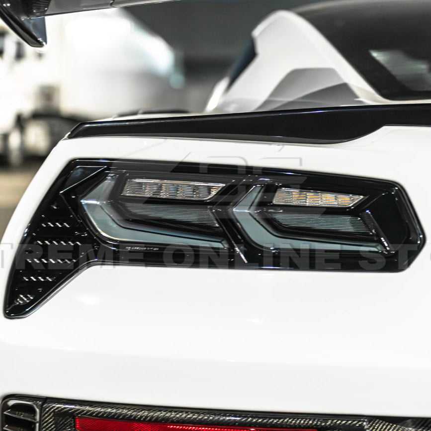 2014-19 Corvette C7 Smoke / Clear Lens Rear Taillight