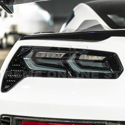 2014-19 Corvette C7 Smoke / Clear Lens Rear Taillight