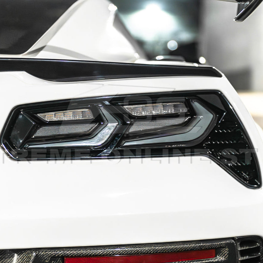 2014-19 Corvette C7 Smoke / Clear Lens Rear Taillight