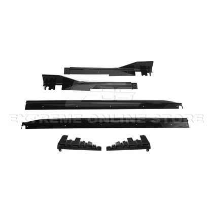 2022-24 Honda Civic Front Bumper Lip Splitter & Side Skirts