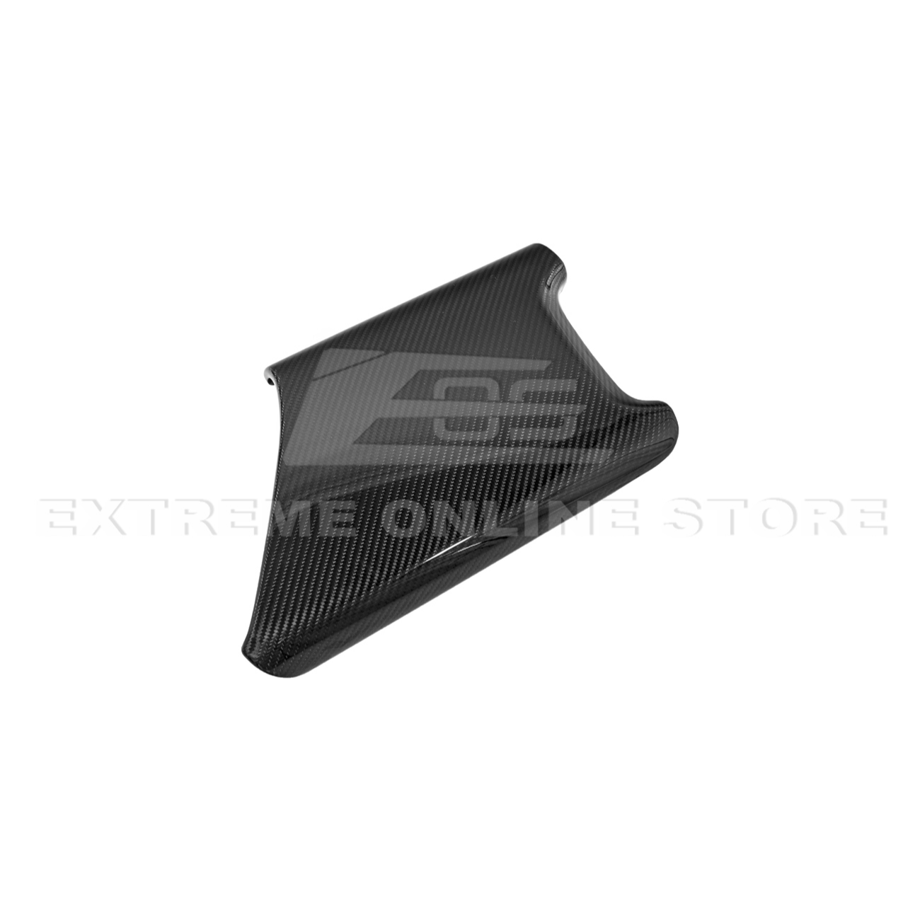 Corvette C8 DRY CARBON FIBER Center Console Armrest Cover