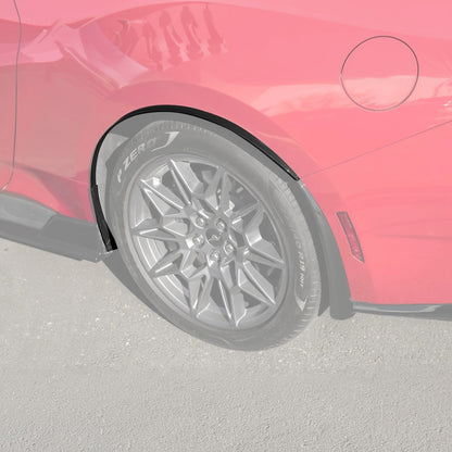 2024+ Ford Mustang DRY CARBON FIBER Fender Flares & Mud Flap