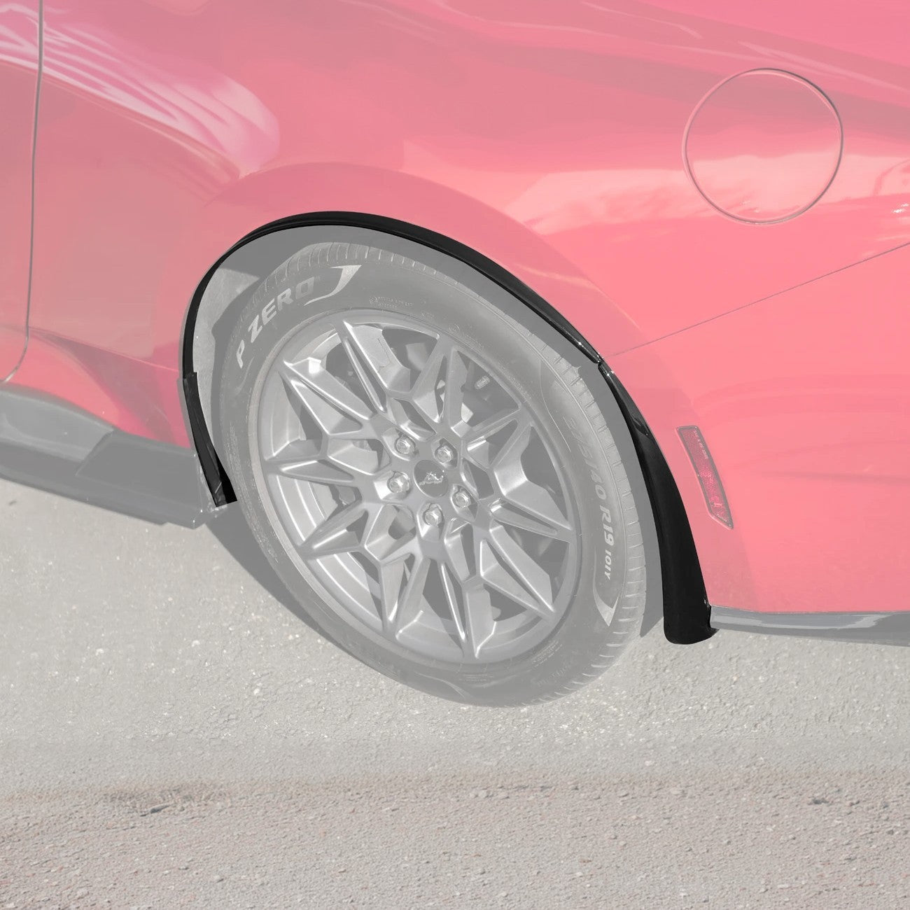 2024+ Ford Mustang DRY CARBON FIBER Fender Flares & Mud Flap