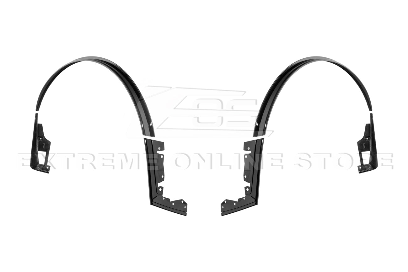 2024+ Ford Mustang DRY CARBON FIBER Fender Flares & Mud Flap