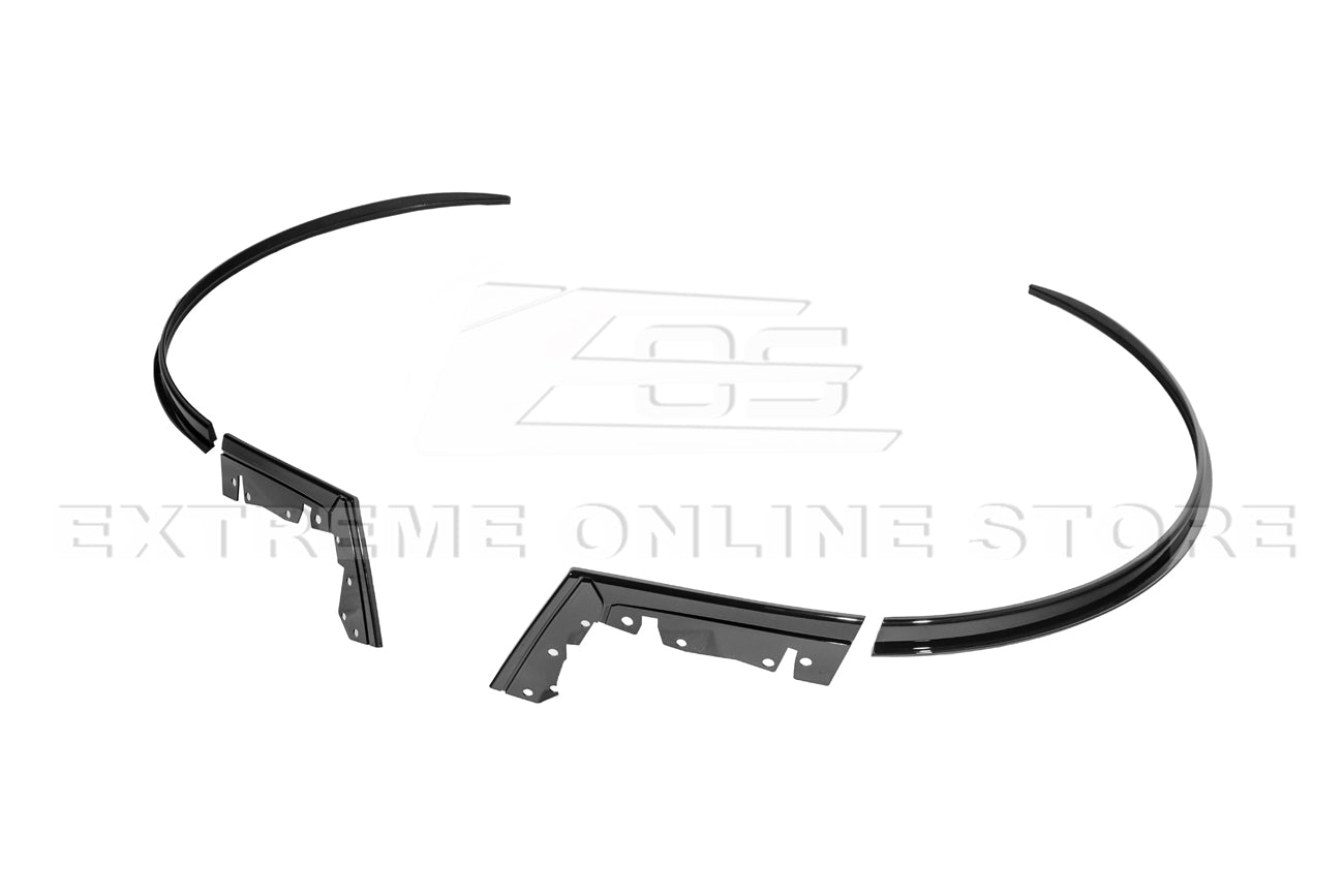 2024+ Ford Mustang DRY CARBON FIBER Fender Flares & Mud Flap