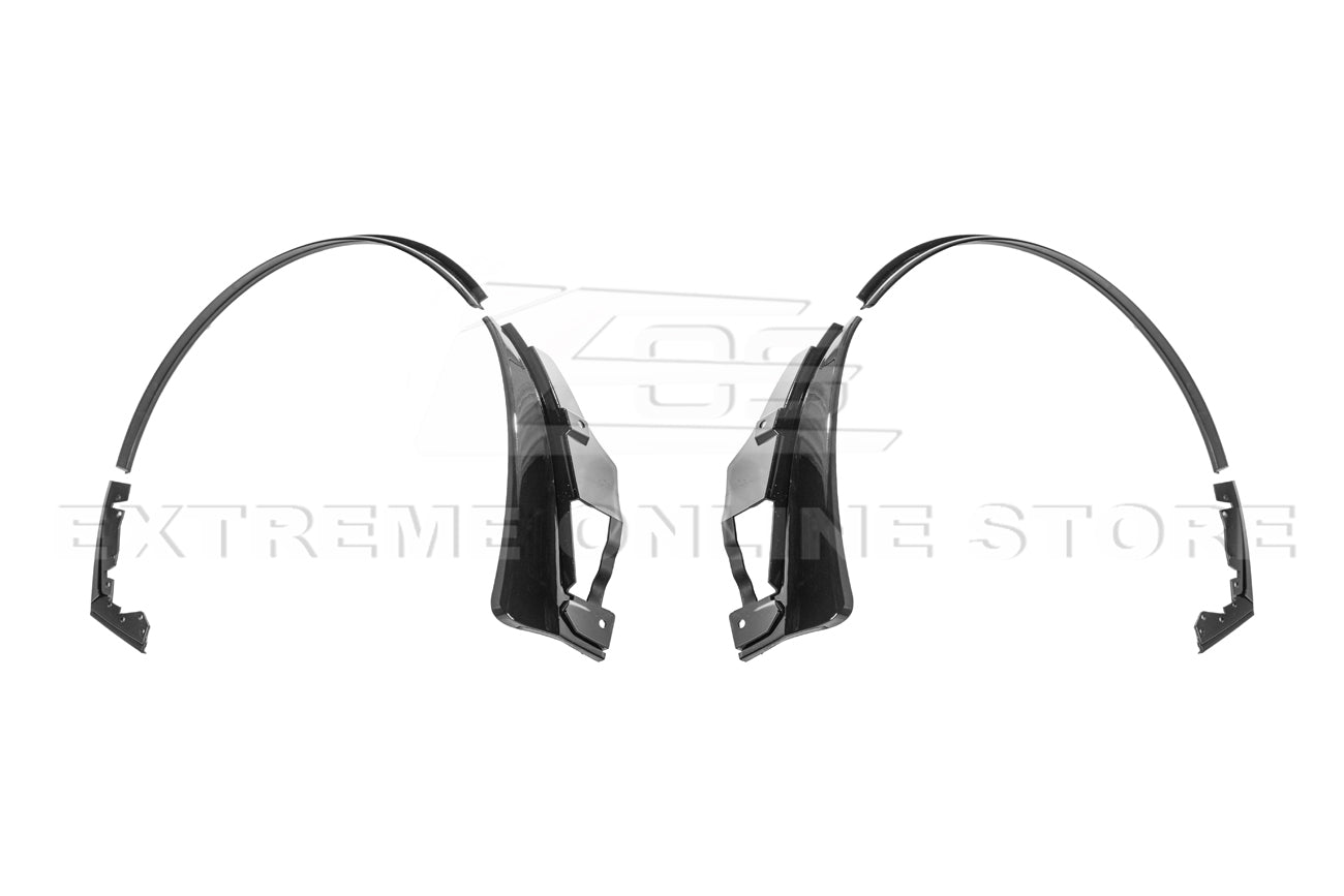 2024+ Ford Mustang DRY CARBON FIBER Fender Flares & Mud Flap