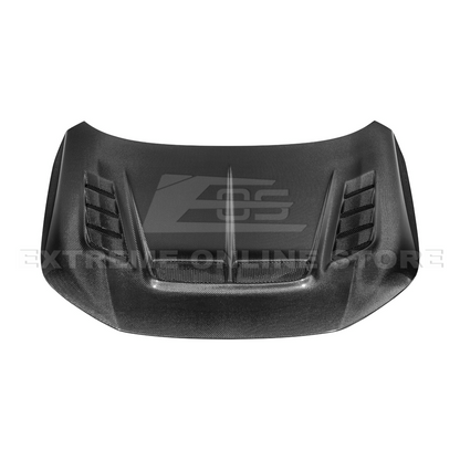 2022-Up Honda Civic JDM Varis Style Front Vented Bumper Hood