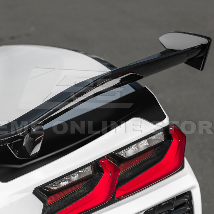 Z06 Conversion Corvette C8 All Model DRY CARBON FIBER Rear High Wing