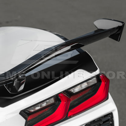 Z06 Conversion Corvette C8 All Model DRY CARBON FIBER Rear High Wing