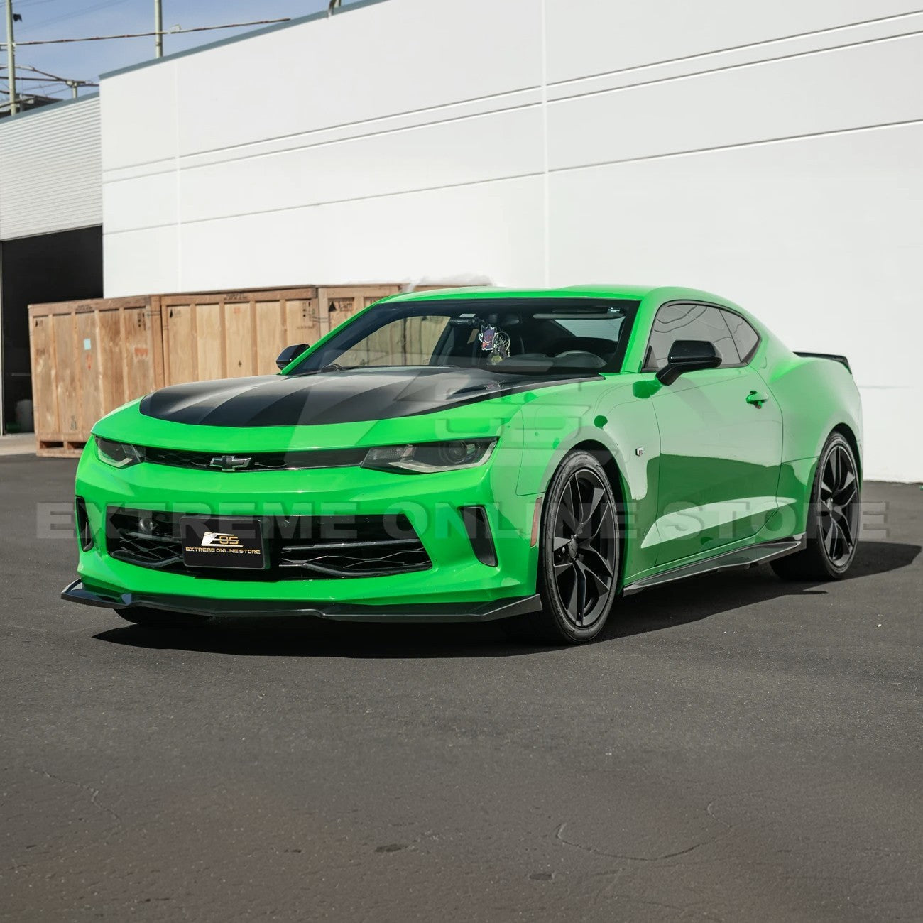 2016-18 Camaro LT LS RS l ZL1 Style Front Lip Splitter & Side Skirt