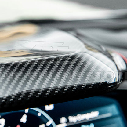 Corvette C8 DRY CARBOn FIBER Upper Dashboard Instrument Panel Cover