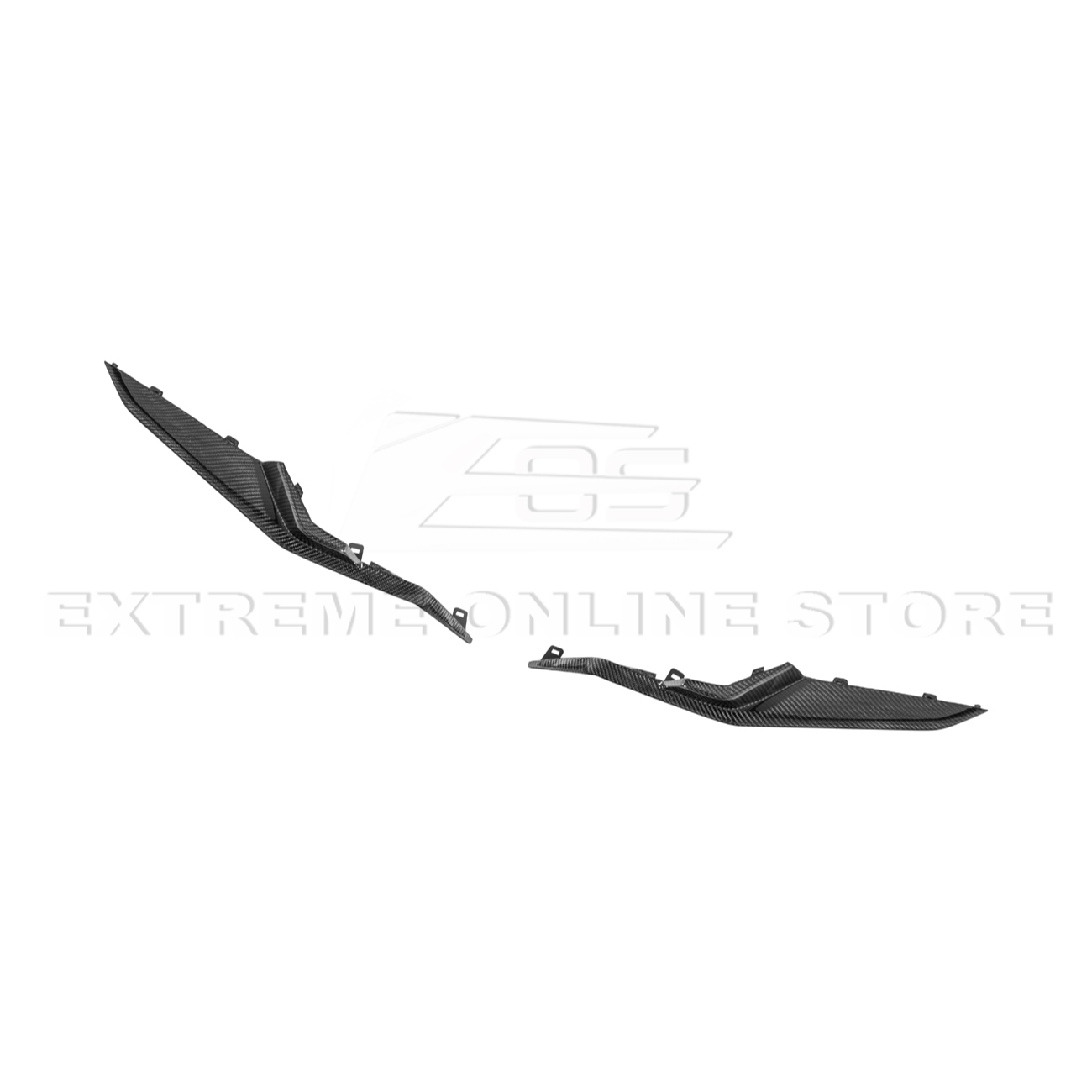 Chevrolet Corvette C8 Z06 DRY CARBON FIBER Front Grille Insert