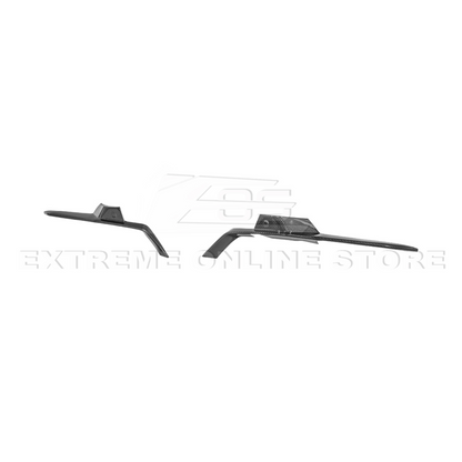 Chevrolet Corvette C8 Z06 DRY CARBON FIBER Front Grille Insert