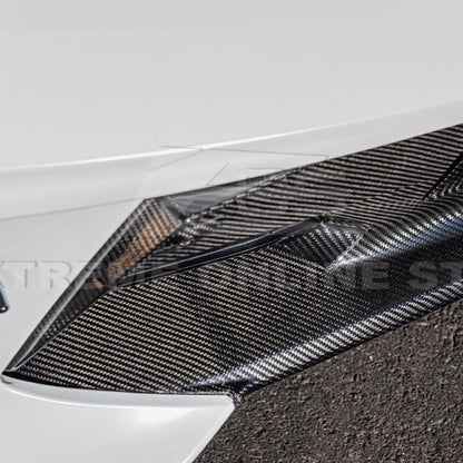 Chevrolet Corvette C8 DRY CARBON FIBER Fascia Panel Grille Cover