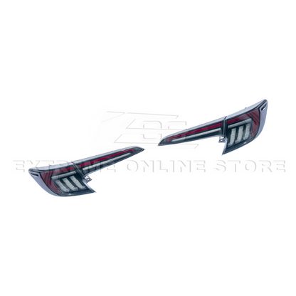 2019-Up Corolla Hatchback GR Sequential Signal LED Clear Rear Taillights