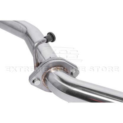 2022-Present Toyota GR86 Subaru BRZ Muffler Delete Burnt Tip Cat Back Exhaust
