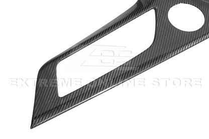 2024-Up Ford Mustang DRY CARBON FIBER Door Speaker Panel Trim Cover