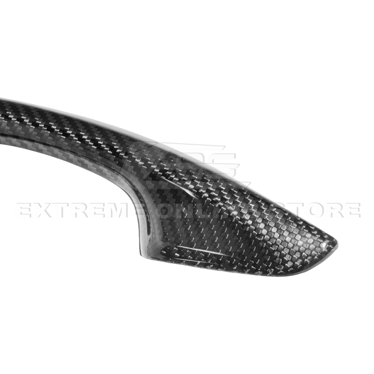 2015-23 Ford Mustang DRY CARBON FIBER Outer Door Handle Cover Set