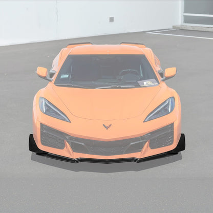 Corvette C8 Z06 / E-Ray DRY CARBON FIBER Front Splitter [Z07 Package]