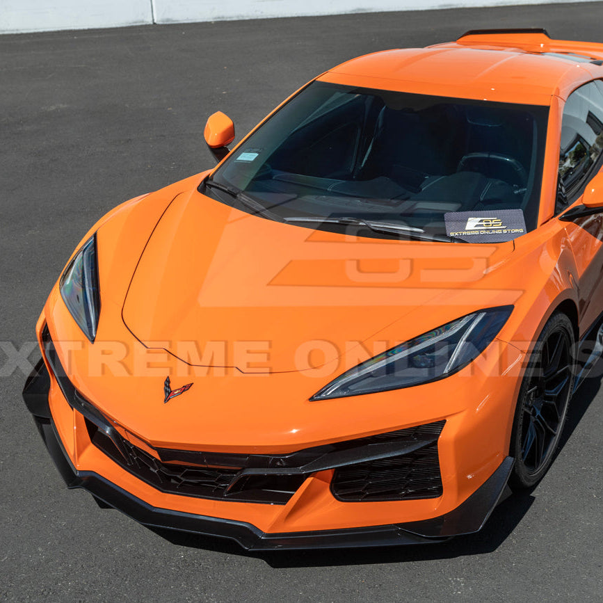 Corvette C8 Z06 / E-Ray DRY CARBON FIBER Front Splitter [Z07 Package]