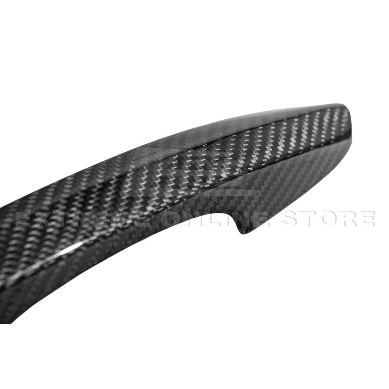 2015-23 Ford Mustang DRY CARBON FIBER Outer Door Handle Cover Set