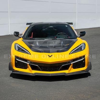 Corvette C8 ZR1 Front Bumper Vented Extractor Hood