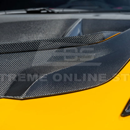 Corvette C8 ZR1 Front Bumper Vented Extractor Hood