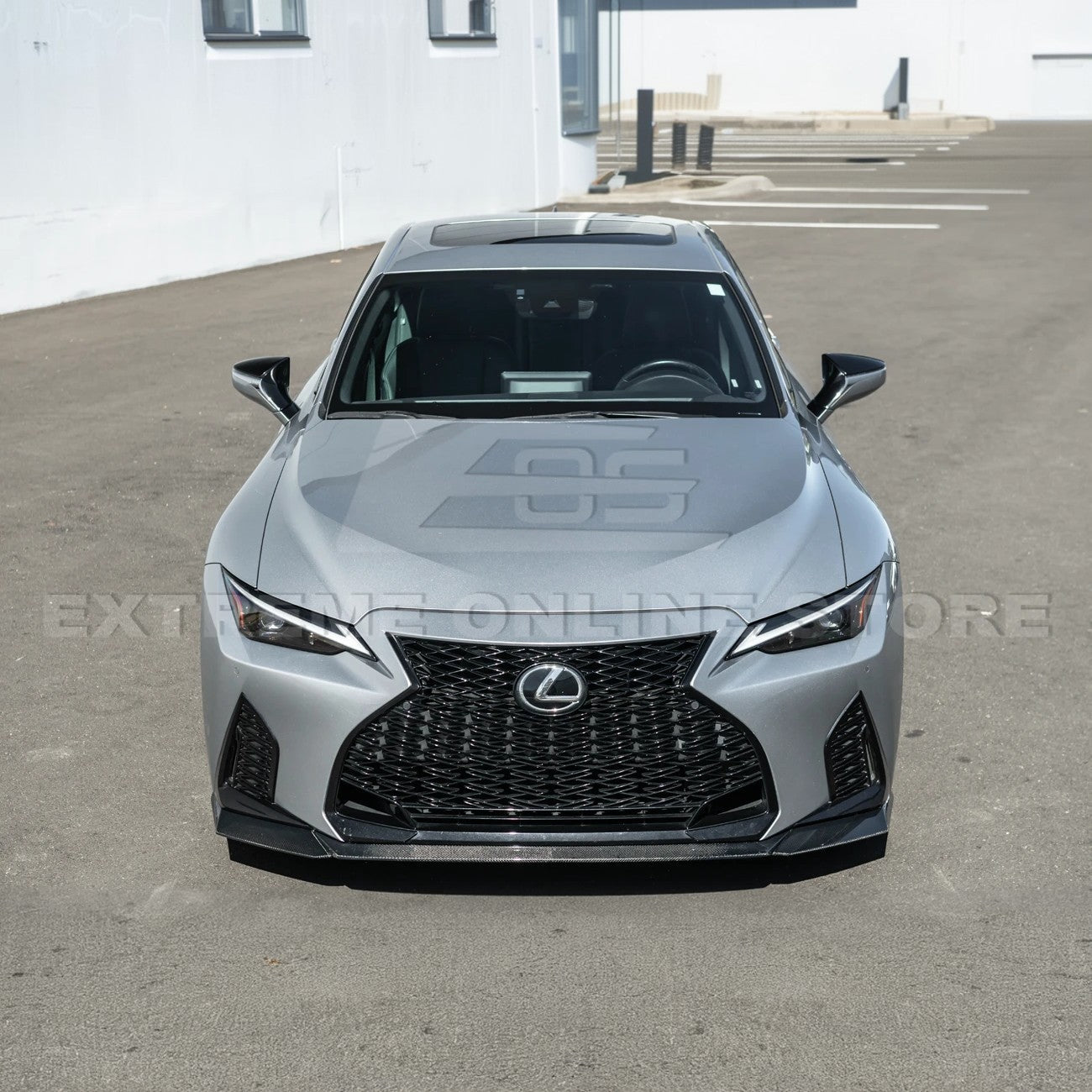 2021-Up Lexus IS Novel Style Front Lip Splitter & Side Skirts