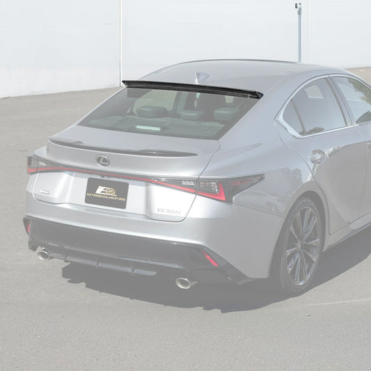 2021-Up Lexus IS Add On Rear Roof Top Window Spoiler