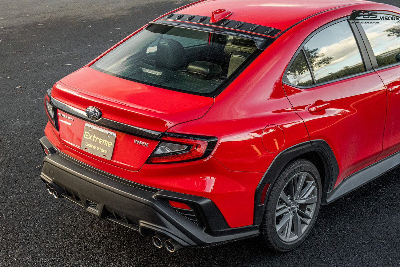 2022-Up Subaru WRX Rear Lid Roof Window Visor Spoiler
