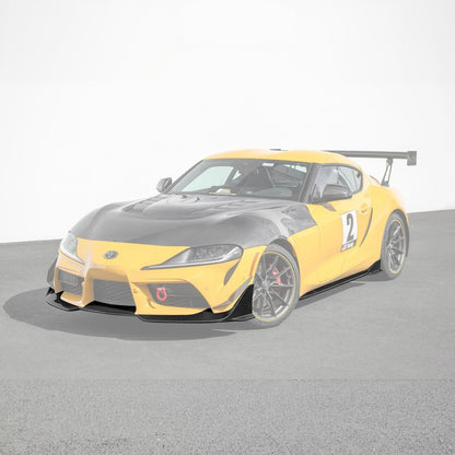 20-Up Toyota Supra A91 CF Front Lip & Side Skirts