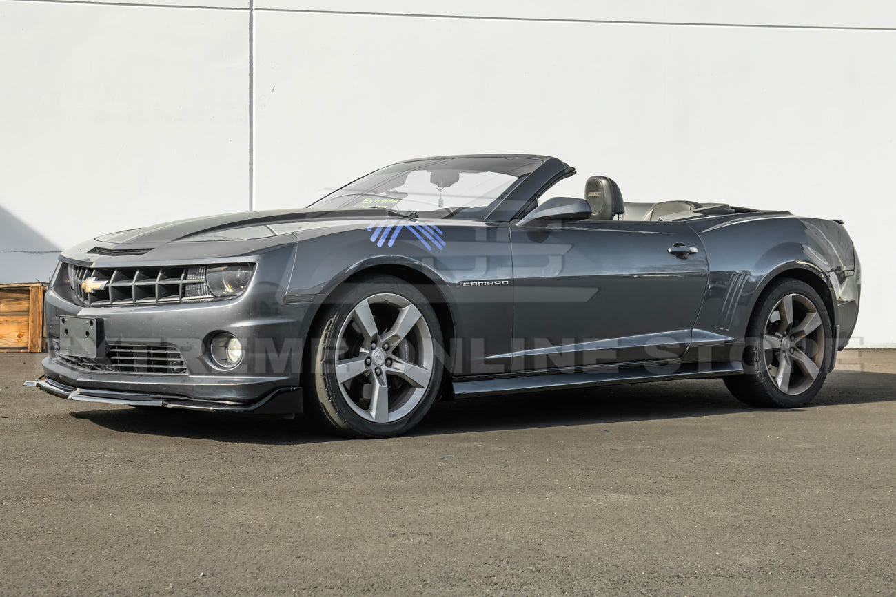 2010-13 Camaro ZL1 Package Front Lip Splitter & Side Skirts