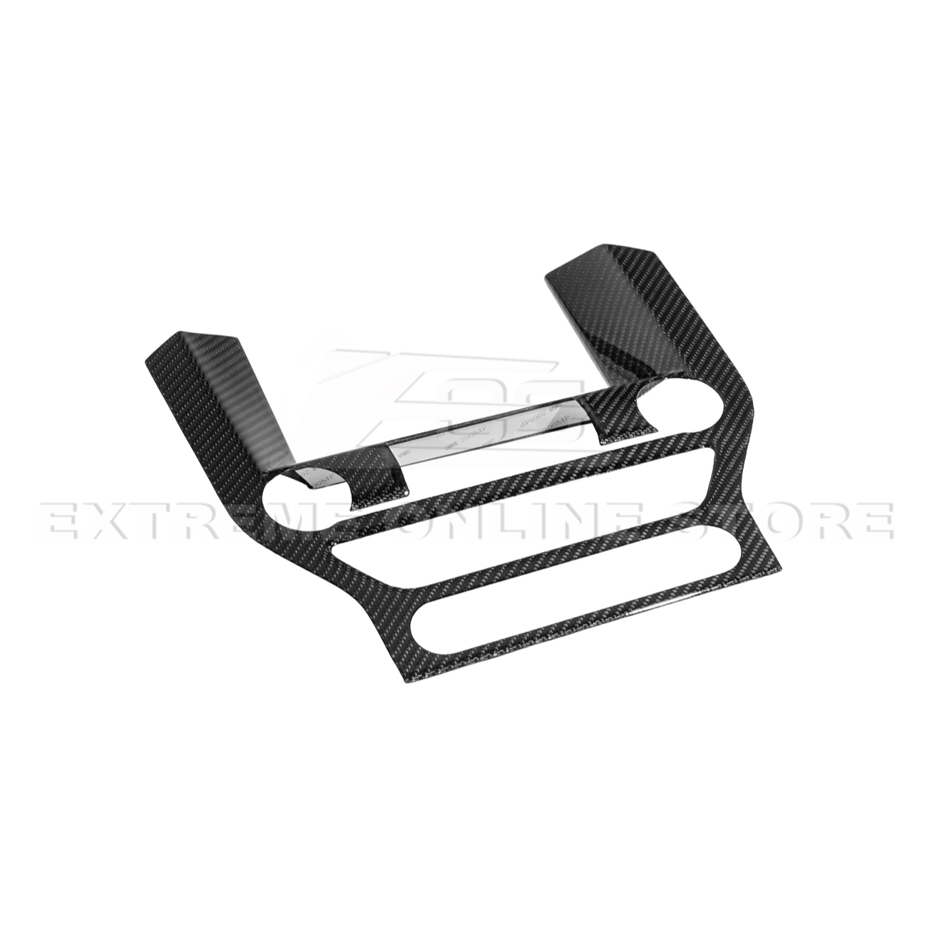 2015-23 Ford Mustang DRY CARBON FIBER Center Console Control Panel Cover
