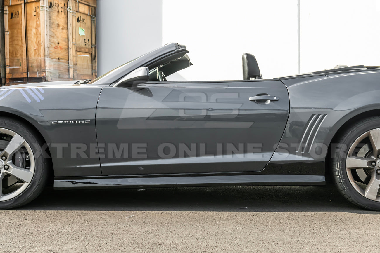2010-13 Camaro ZL1 Package Front Lip Splitter & Side Skirts