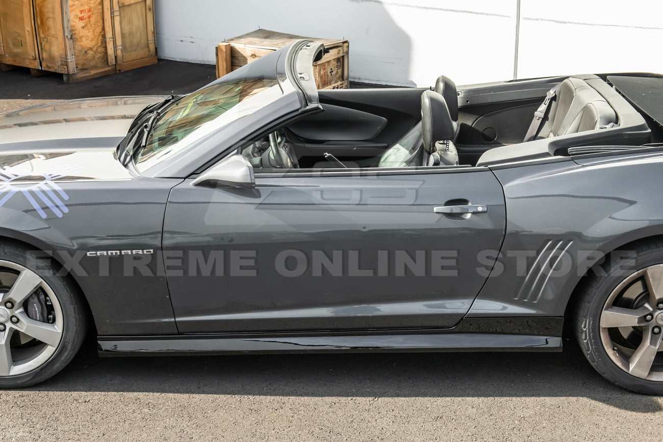 2010-13 Camaro ZL1 Package Front Lip Splitter & Side Skirts